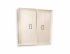 Фотография товара 'Ambrella AP3040 Лицевая панель ALFA (Бежевый глянец) для 2-клавишных выключателей'