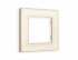 Фотография товара 'Ambrella AF580341 Рамка ALFA Arctic (Бежевый Стекло органическое/Шампань) 1-ая'