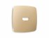 Фотография товара 'Ambrella OP6140 Лицевая панель OMEGA (Шампань) для HDMI розетки'