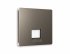 Фотография товара 'Ambrella AP6420 Лицевая панель ALFA (Темная бронза матовый) для компьютерной/телефонной розетки'