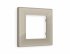 Фотография товара 'Ambrella AF580361 Рамка ALFA Arctic (Серо-бежевый Стекло органическое) 1-ая'