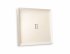 Фотография товара 'Ambrella AP3220 Лицевая панель ALFA (Бежевый матовый) для 1-клавишных выключателей'