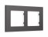 Фотография товара 'Ambrella AF250652 Рамка ALFA Qubi (Антрацит серый) 2-ая'