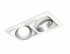 Фотография товара 'Ambrella XC7663023 Комплект встраиваемого поворотного светильника SWH/MCH'