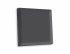 Фотография товара 'Ambrella AP9010 Лицевая панель ALFA (Графит Мягкое касание) для 1-клавишных выключателей'