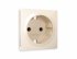 Фотография товара 'Ambrella AP3070 Лицевая панель ALFA (Бежевый глянец) для электрической розетки'