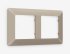 Фотография товара 'Ambrella AF110362 Рамка ALFA Line (Серо-бежевый матовый) 2-ая'