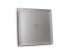 Фотография товара 'Ambrella AP5020 Лицевая панель ALFA (Сталь матовый) для 1-клавишных выключателей'