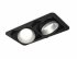 Фотография товара 'Ambrella XC7664023 Комплект встраиваемого поворотного светильника SBK/MCH'