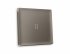 Фотография товара 'Ambrella AP6320 Лицевая панель ALFA (Темная бронза матовый) для 1-клавишных выключателей'