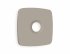 Фотография товара 'Ambrella OP3730 Лицевая панель OMEGA (Серо-бежевый матовый) для TV розетки'