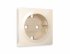 Фотография товара 'Ambrella AP3060 Лицевая панель ALFA (Бежевый глянец) для электрической розетки'