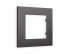 Фотография товара 'Ambrella AF250651 Рамка ALFA Qubi (Антрацит серый) 1-ая'